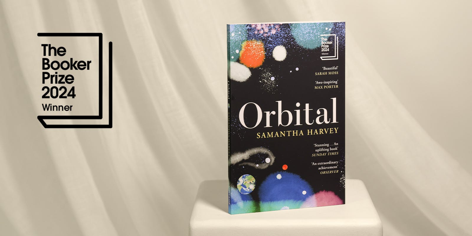 Orbital by Samantha Harvey wins the Booker Prize 2024