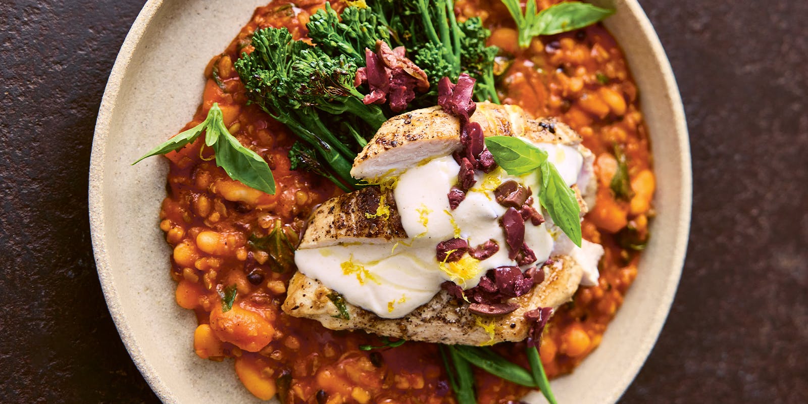 Lemon Tahini Chicken & Grains